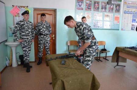 Готовимся в солдаты...