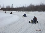 Зимний картинг