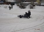 Зимний картинг
