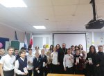 Встреча школьников Каркатеевской школы с отцом Артемием