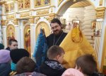 Встреча школьников с настоятелем прихода