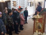 Встреча школьников с настоятелем прихода
