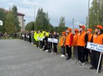 Команда Сентябрьской школы третий раз подряд победила на соревнованиях «Школа безопасности»