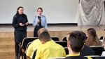 Встреча старшеклассников с сотрудниками ОМВД России по Нефтеюганскому району.