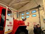 Профориентационная экспедиция в пожарную часть